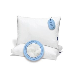 Casper White Original Bed Pillows For Sleeping Size King Pack Of 2